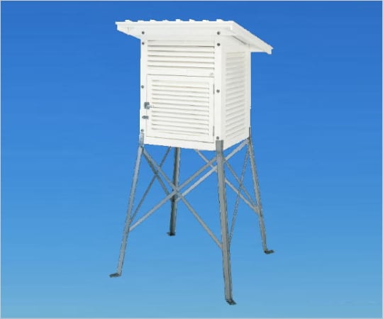 45型百葉箱　ステンレス脚　複葉