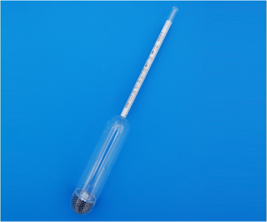 小形19本組標準比重計　1.660～1.720　（0.002）　JCSS校正証明書付