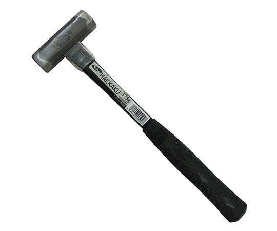 シルバー八角玄能　グラス柄　375g