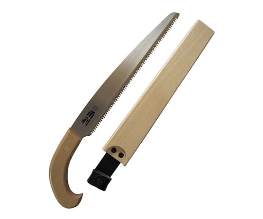 木サヤ付剪定鋸　上製白柄白サヤ　270mm
