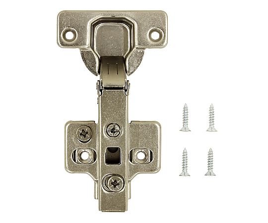 スライド丁番　キャッチ付き　全かぶせ　カップの径35mm