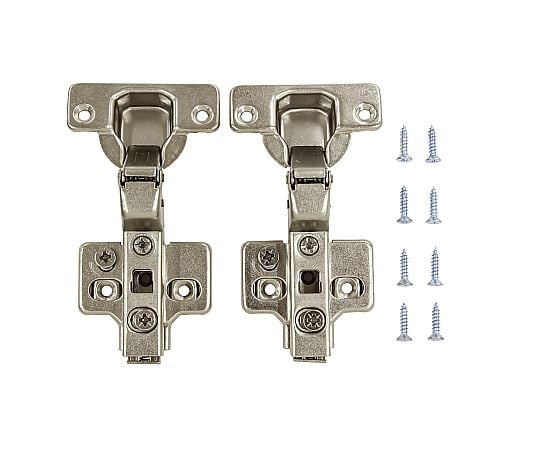 スライド丁番　キャッチ付き　インセット　カップの径35mm　2個入