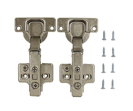 スライド丁番　キャッチ付き　全かぶせ　カップの径40mm　2個入