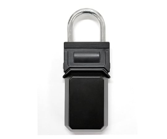 63-1487-80 携帯式保安ボックス錠 スペアキーボックス Lサイズ