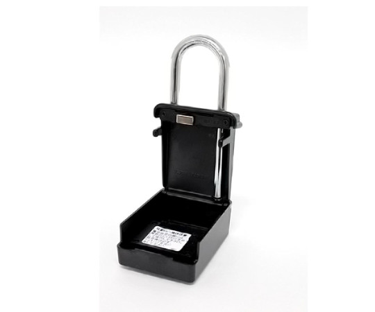 63-1487-81 携帯式保安ボックス錠 スペアキーボックス Mサイズ