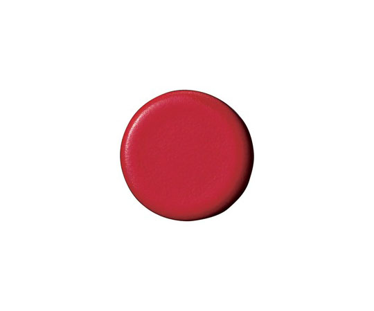 業務用100セット) ジョインテックス 強力カラーマグネット 塗装18mm 赤