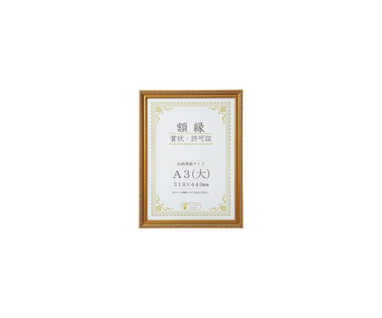 賞状額　金消　A3（大）　10枚