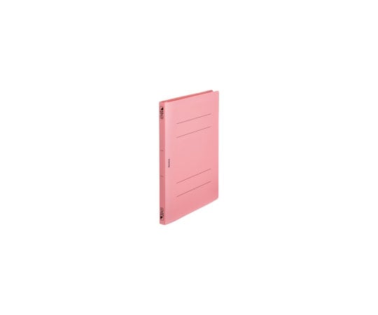 フラットファイルPP　ポケット付　A4S　ピンク　10冊