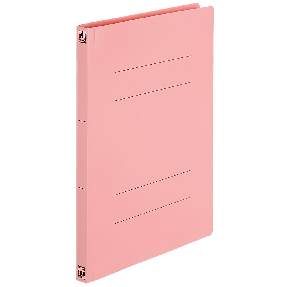 PPフラットファイル　A4S　ピンク　1冊