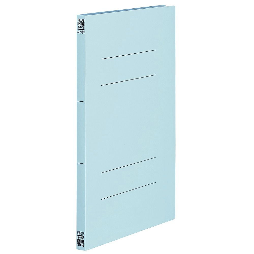 PPフラットファイル　A3　2折　ロイヤルブルー　1冊