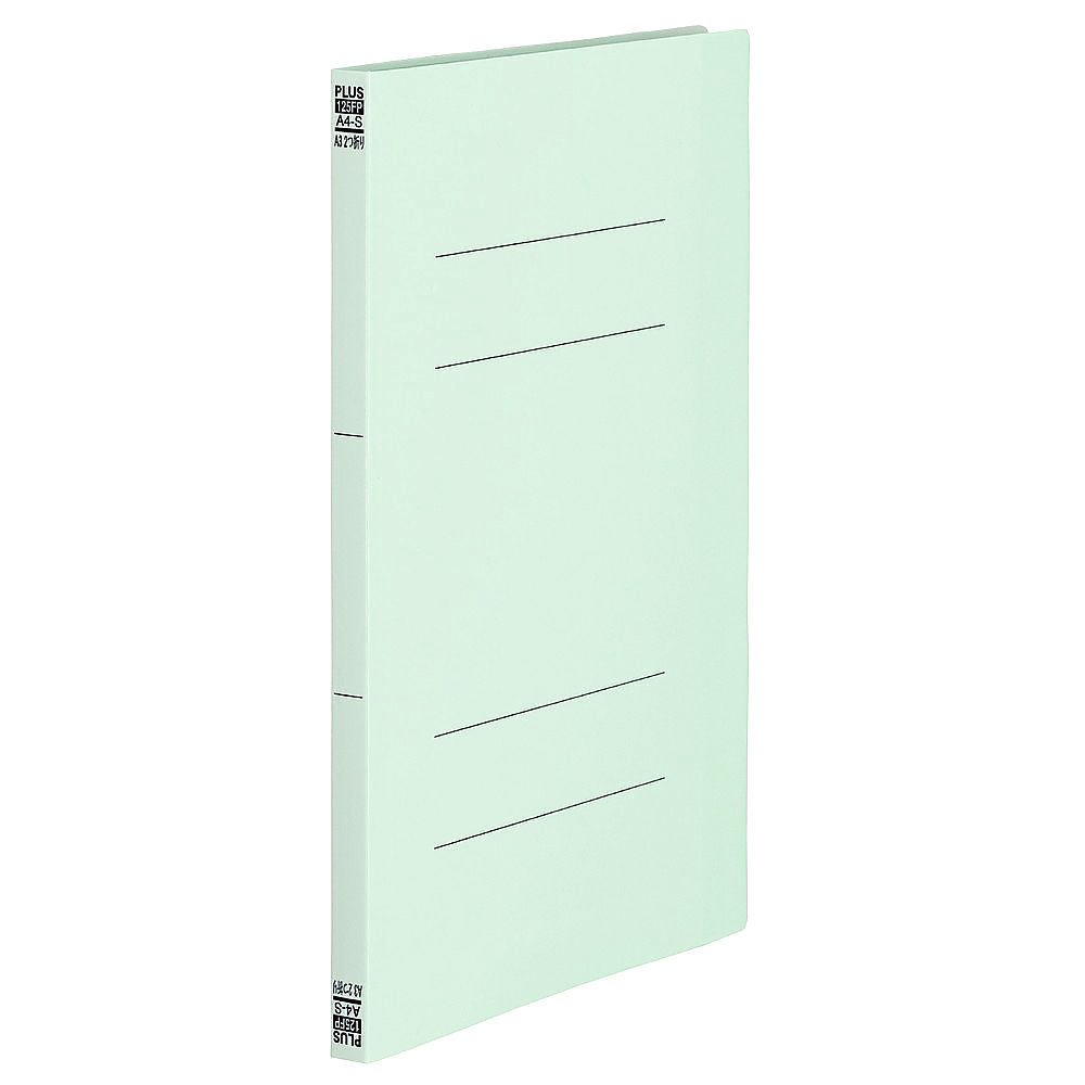 PPフラットファイル　A3　2折　ブルー　1冊