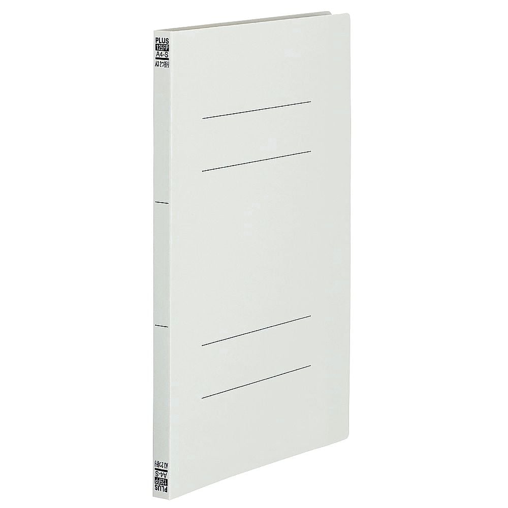 PPフラットファイル　A3　2折　グレー　1冊