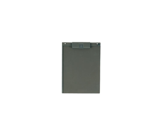 63-1610-62取扱停止クリップボードA4Eダークグレー10冊 FL-411CP DGY