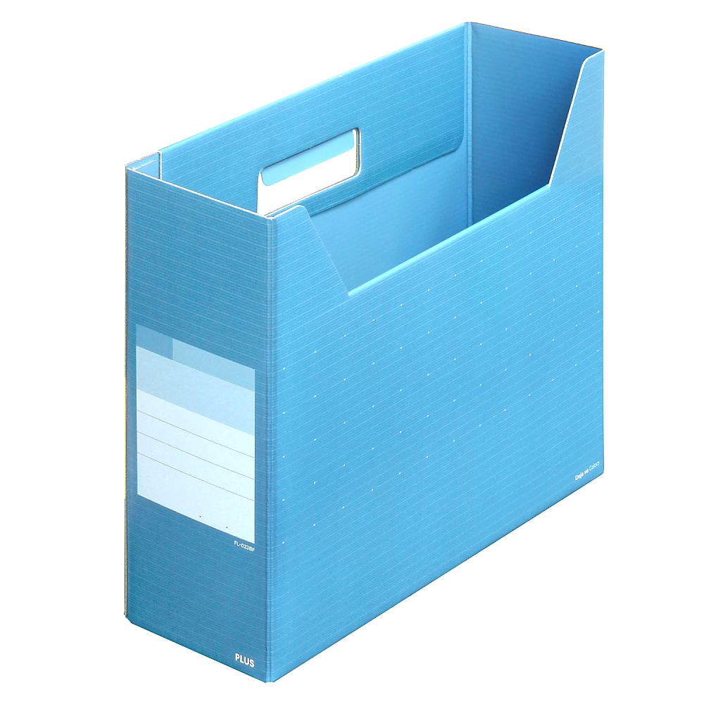 ボックスファイル　レギュラー　スカイブルー