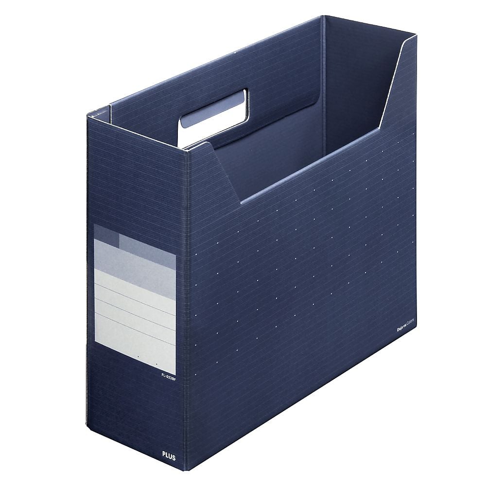 ボックスファイル　レギュラー　ネイビーブルー