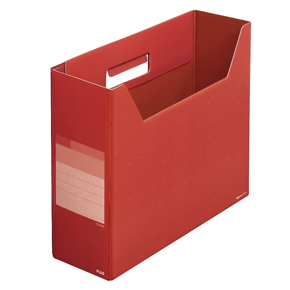 ボックスファイル　レギュラー　ベリーレッド