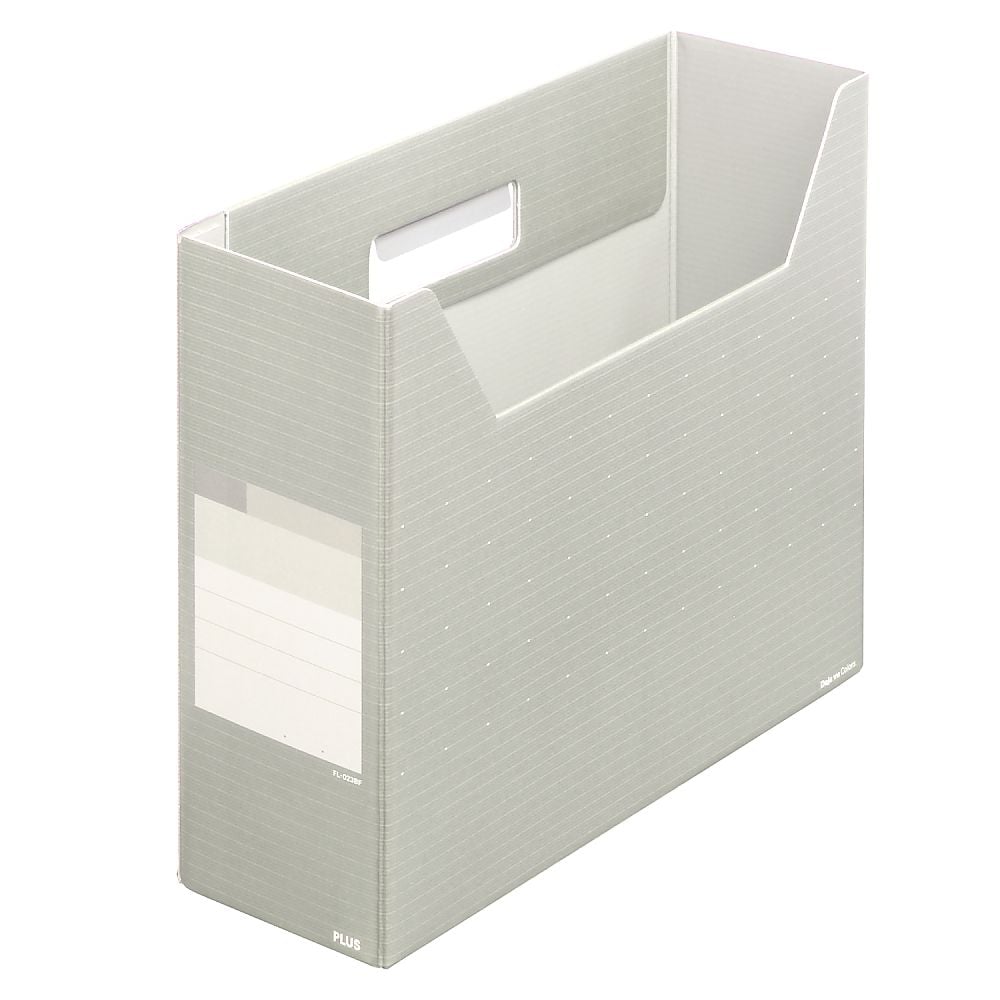 ボックスファイル　レギュラー　シルバーグレー