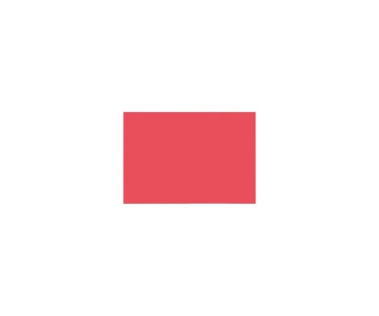 再生色画用紙　8ツ切　10枚　あか