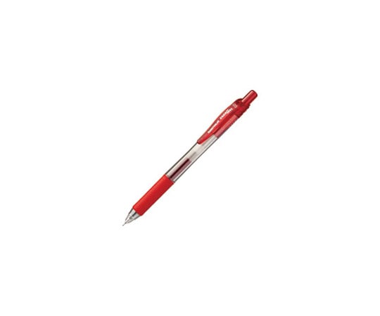 63-1638-75 ゲルノックボールペン 赤 1本 H043J-RD 【AXEL】 アズワン
