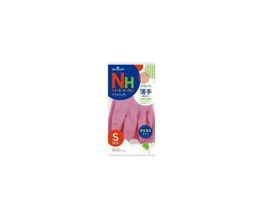 ナイスハンドミュー　薄手　S　ピンク　20双　