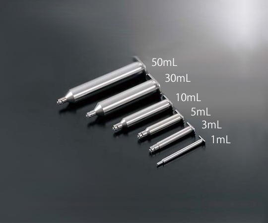 63-1675-24 ステンレスシリンジ 50mL SSY-50E 【AXEL】 アズワン