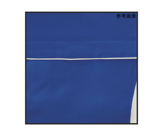 長袖ジャケット　ロイヤルブルー×シルバーグレー　5637-56-5L