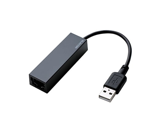 USB2.0　LANアダプター　ブラック
