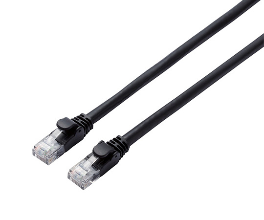 カテゴリー6A対応LANケーブル Φ6.5mm 2.0m ブラック LD-GPA/BK2