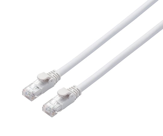 カテゴリー6A対応LANケーブル Φ6.5mm 10.0m ホワイト LD-GPA/WH10