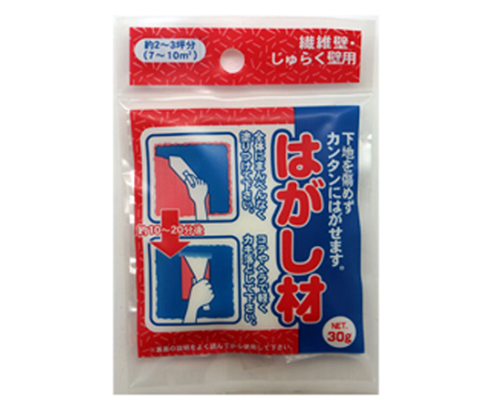 繊維壁・じゅらく壁（聚楽壁）専用はがし材　30g
