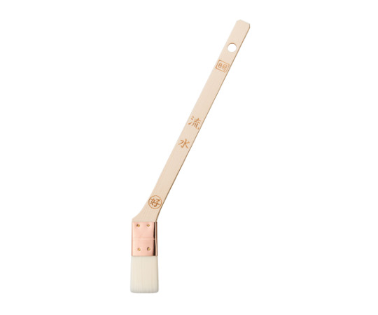 白化繊毛　メジ刷毛　筋違　流水　8号