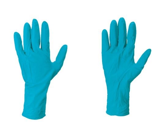 耐薬品ニトリルゴム使い捨て手袋 タッチエヌタフ 92-605 Lサイズ （100枚入） 92-605-9