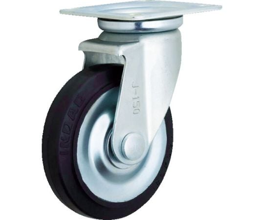 中荷重用キャスター　旋回金具付　Φ130