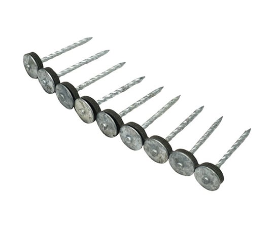 ガルバ波板専用 連結傘釘スクリュー 13X41 10連入り