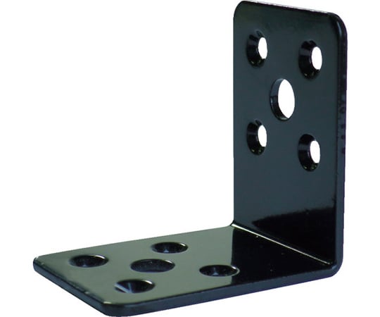 マルチ金物 L型 ブラック 2.3×40×55×55