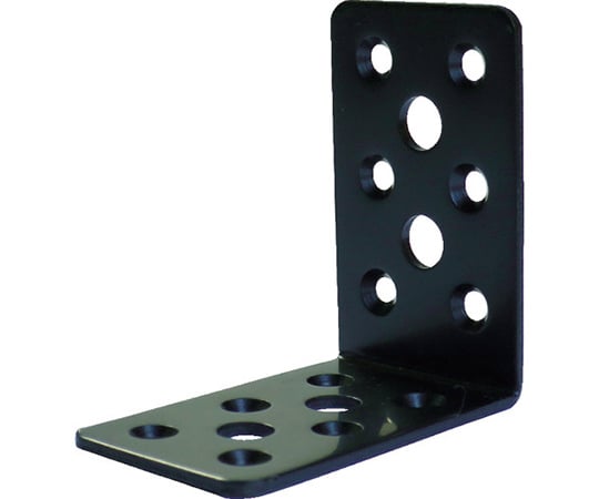 マルチ金物 L型 ブラック 2.3×40×65×65