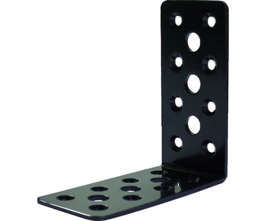 マルチ金物 L型 ブラック 2.3×40×85×85