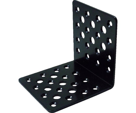 マルチ金物 L型 ブラック 2.3×80×85×85