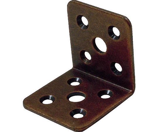 マルチ金物 L型 ブロンズ 2.3×40×42×42