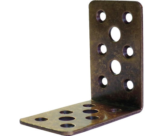 マルチ金物 L型 ブロンズ 2.3×40×65×65