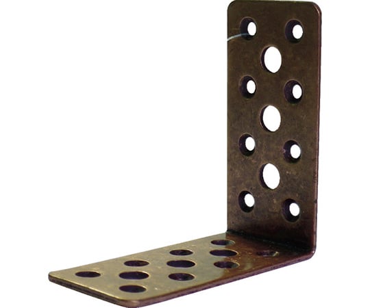 マルチ金物 L型 ブロンズ 2.3×40×85×85