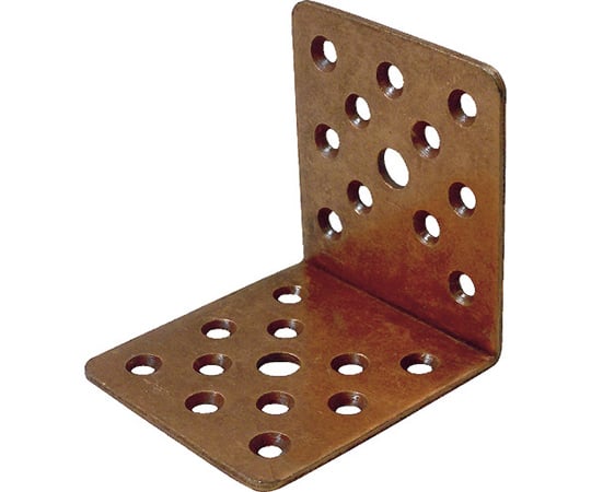 マルチ金物 L型 ブロンズ 2.3×60×65×65