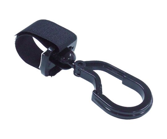 クルりんフック　黒色　カラビナタイプ　20～40mm用