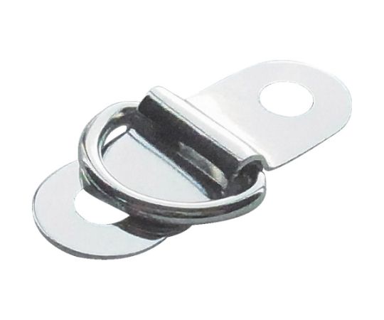 ニッケルカン座＆Dリング　12mm　（3個入）