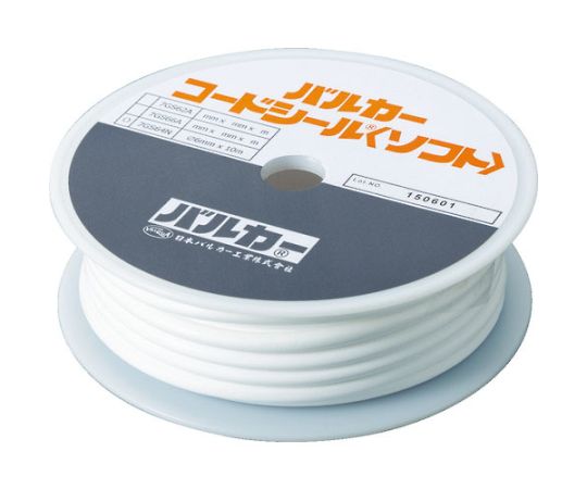 フランジ用シール材 コードシールソフト（断面丸型） 外径Φ6mm×長さ10m