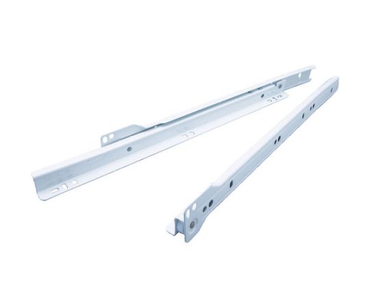 ヨーロピアンスライドレール（白）K-1400・500mm 1組（2本入）