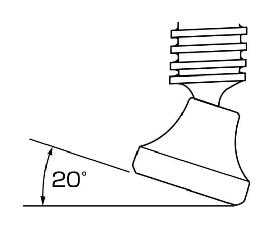 63-2022-78 L型クランプ 万力 バーハンドル超強力型 1000mm×174mm