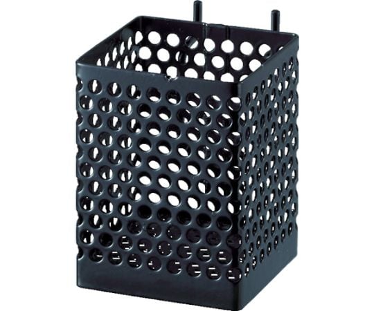 パンチングボード用パーツ 小物入れ 小 黒 61×76（70）×80