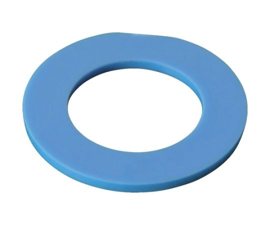 ダンボールプラスチックコンテナ用オプション パンロックワッシャー Φ10 青 1袋(100個入) 63160-PLW10-BL