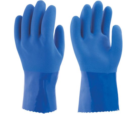 まとめ買い 塩化ビニール手袋 耐油 L （10双入） 695-L